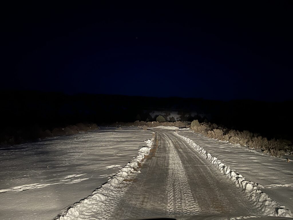 driveway snow