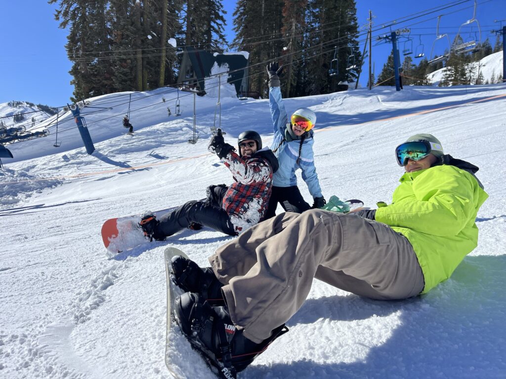 Donner Ski Ranch Josh, ellexis and eric