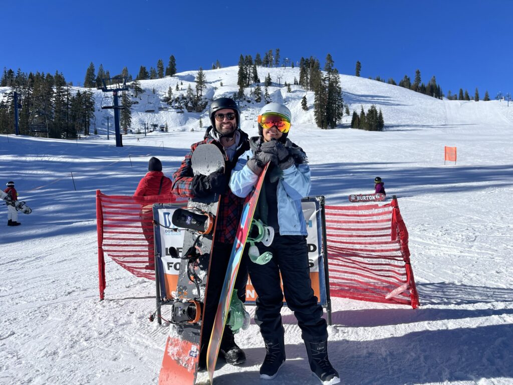 Donner Ski Ranch Ellexis and eric