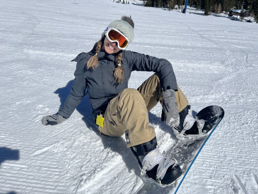 Jen Donner Ski Ranch fall