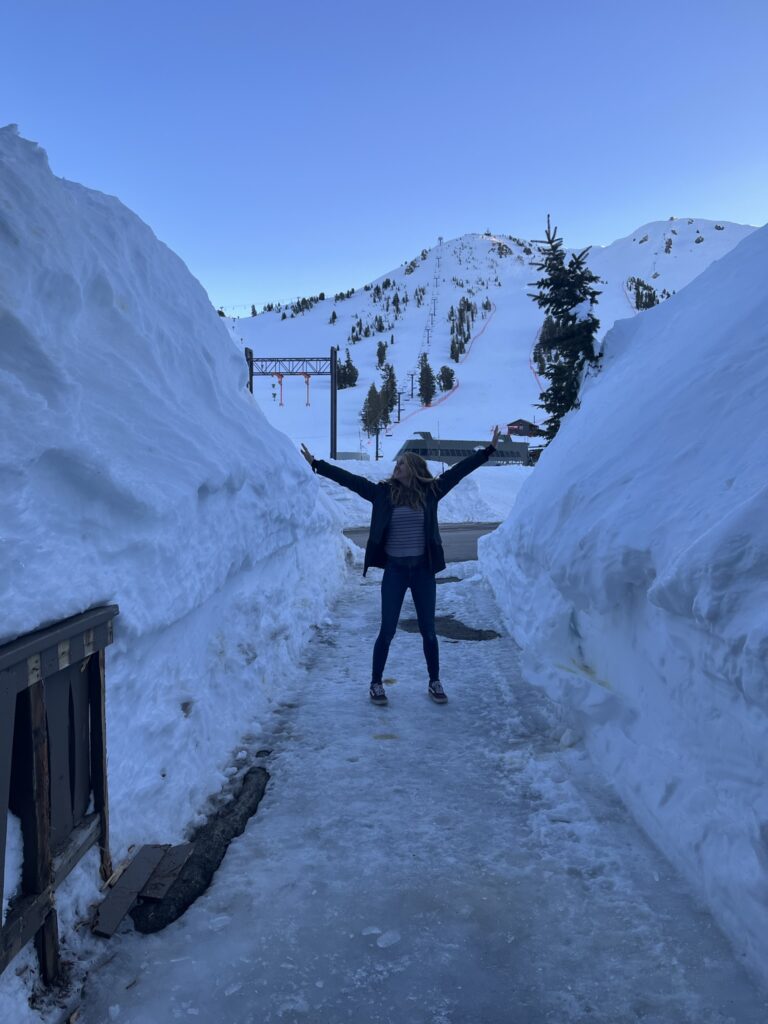 Jen at Mammoth