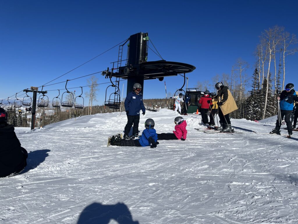 ski school lift