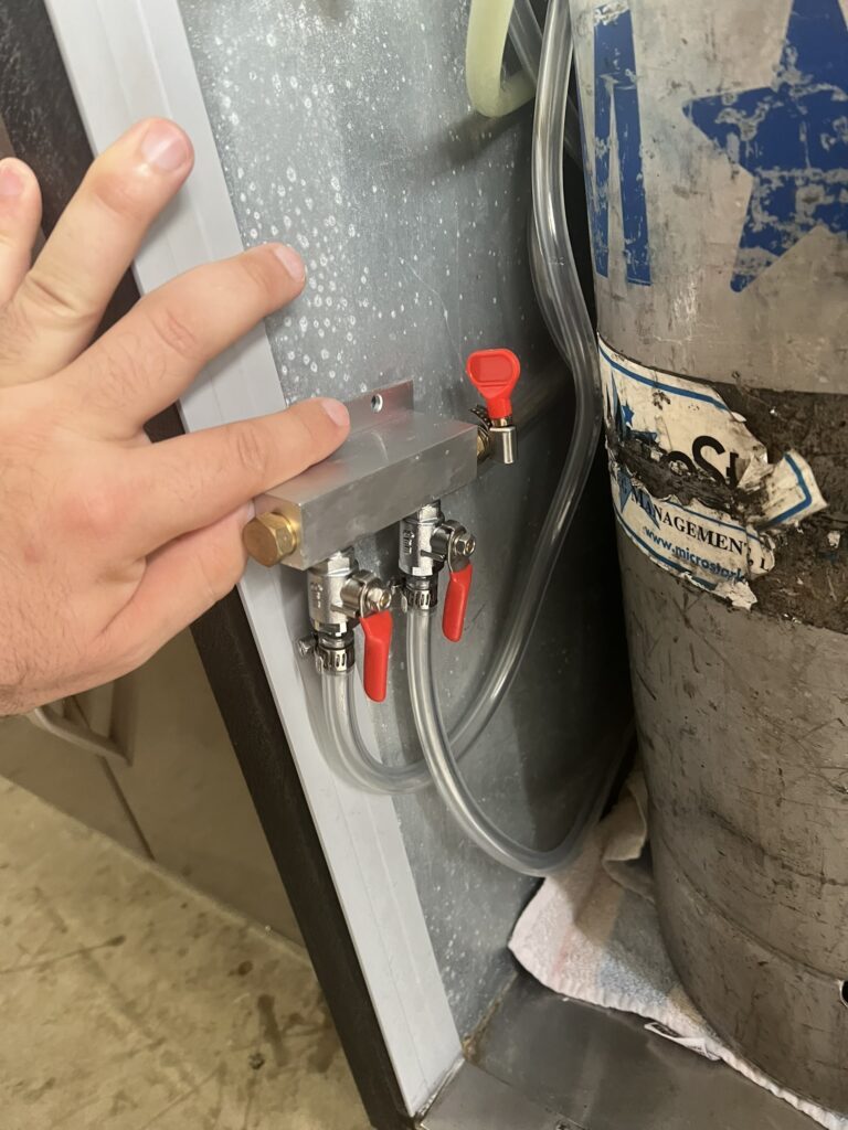 kegerator pressure lines