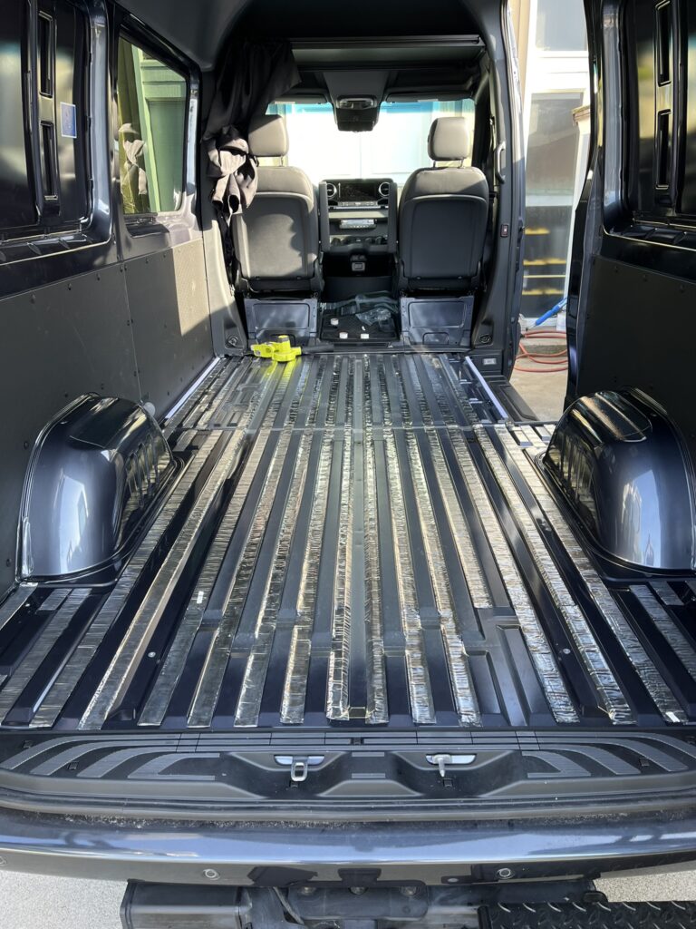 sprinter floor sound deadener