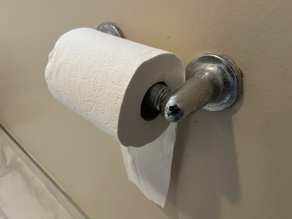 toilet paper incorrect